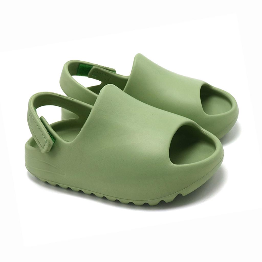 Summer Baby Toddler Kids Slip-On Sandals Boys Girls Foam Beach Slides Candy Color Children Lightweight Breathable Sandals