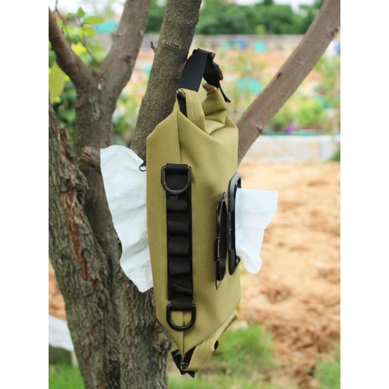 Oxford Cloth Wet Wipes Dispenser Refillable Wipe Storage Bags Reusable Wet Wipes Holders Multipurpose for Car Back Seat Stroller