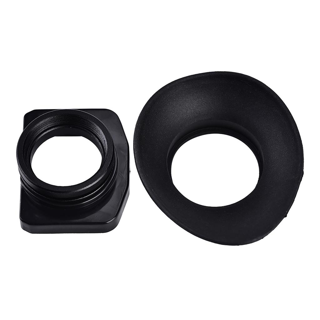 Plastic Camera Lens Eyepiece Eye Cup Black Accessory for Canon EOS 5DIII 1DX 7D
