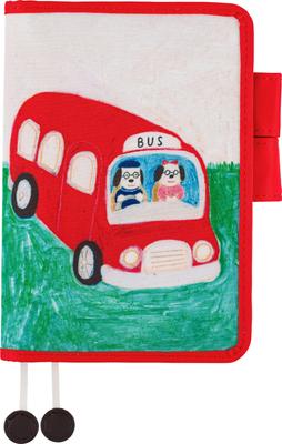 Hobonichi Techo Original Notebook Cover Keiko Manager and Inoue (A6) Shibata/Bus Mr. Mrs.
