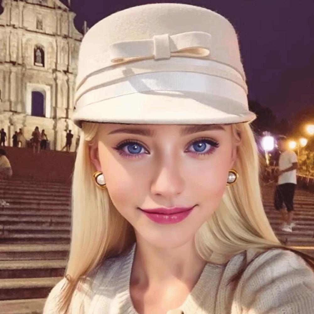 Beret Horse Riding Formal Hat Bow Peaked Flat Cap Princess Hat Fashion Knights Cap Warmer