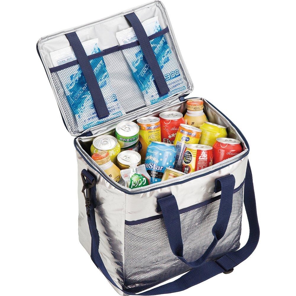 BUNDOK Soft Cooler Aluminum 20L Cooler Bag Lightweight BD-735