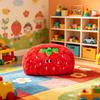 Strawberry Velvet Soft Square Pencil Case Cute Cartoon Design Student Reward Stationery Storage Pouchdirect Manufacturer
