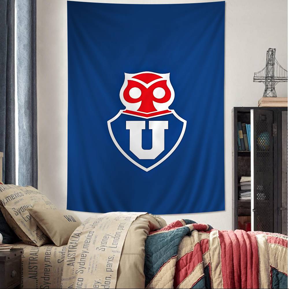 Chile UUniversity Logo Colorful Tapestry Wall Hanging Hanging Tarot Hippie Wall Rugs Dorm Wall Art Decor