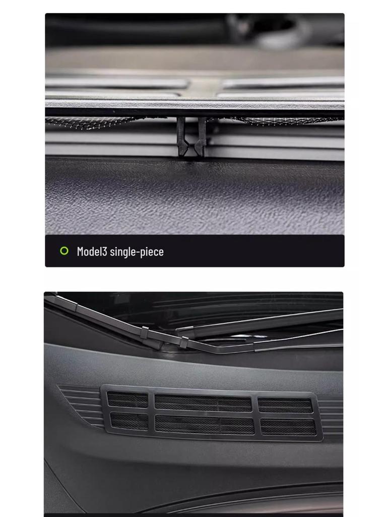 Tesla Model Y AC Intake Insect Screen Protection