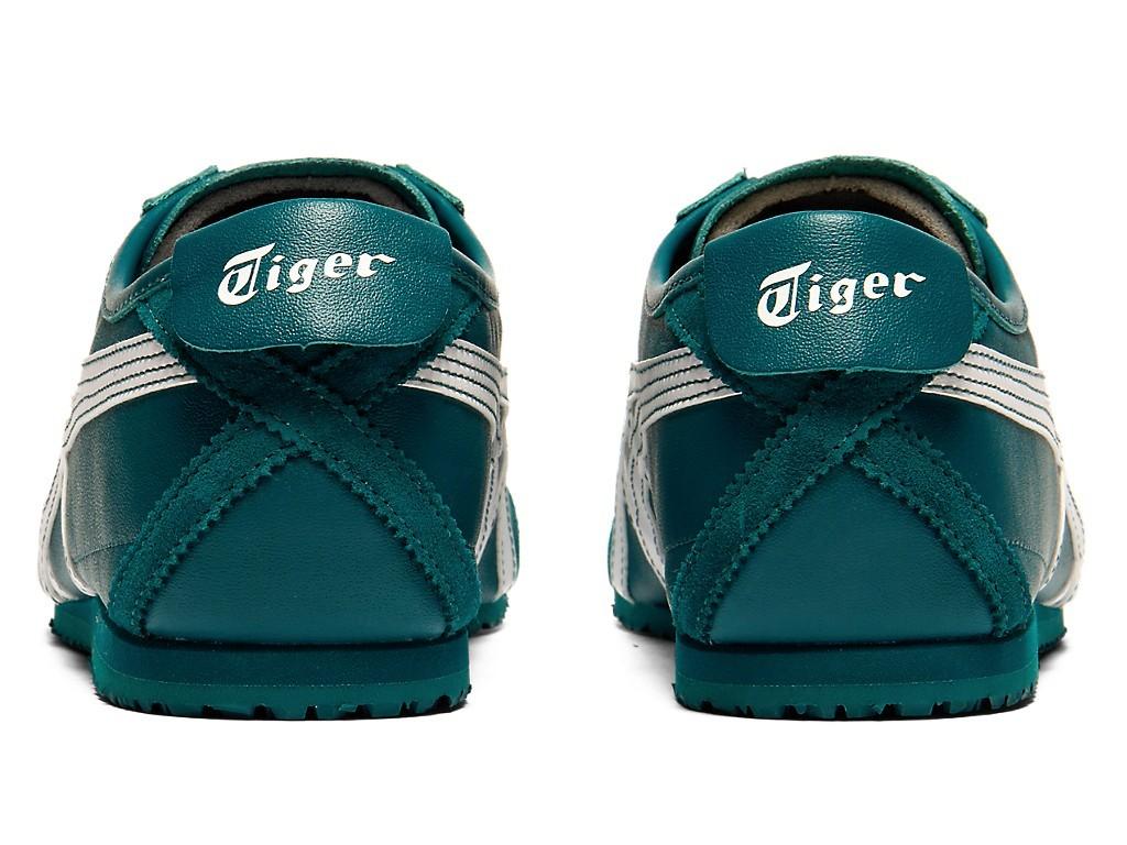1183C102-301 Onitsuka Tiger Mexico 66 "Verde Pícea/Blanco" (de los hombres)