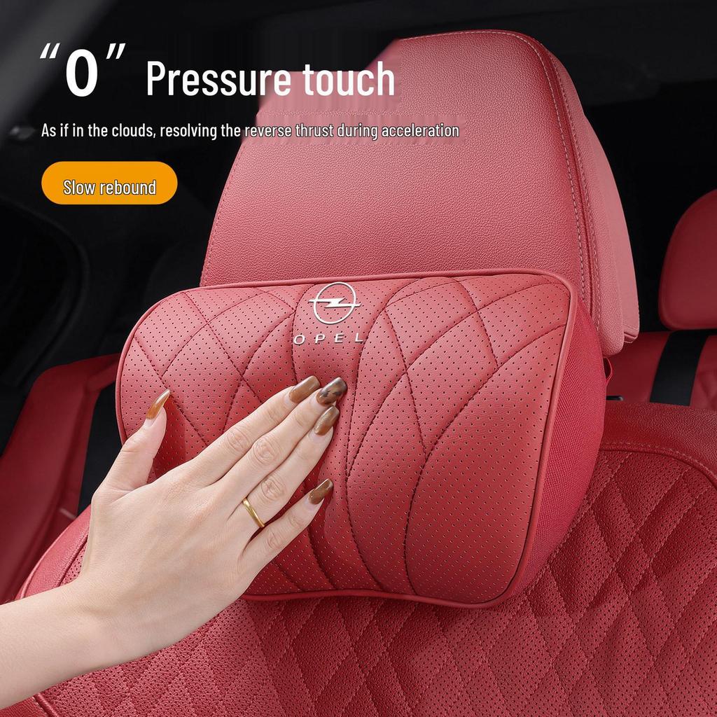 Opel Car Headrest Memory Foam Neck Pillow for Astra, Insignia, Vivaro, Zafira, Antara