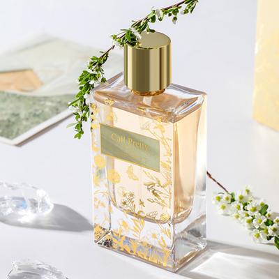 50ML Dámský parfém Dlouhotrvající květinová vůně Přírodní rostlinné extrakty Čerstvý tekutý parfém Sprej na krk, zápěstí, vlasy, tělo