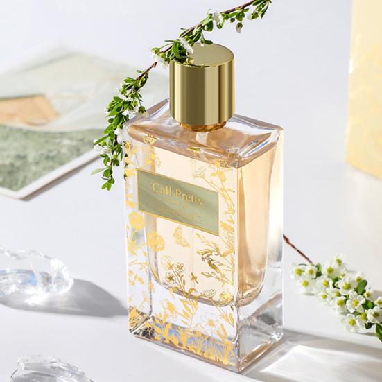 50ML Women Perfume Long-lasting Floral Fragrance Natural Plants Extract Fresh Liquid Perfume Spray for Neck Wrist Hair Body