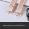 Lace Butterfly Bra Straps 1 Pair Faux Pearl Adjustable Buckle Non-slip for Backless Cocktail Dress Party