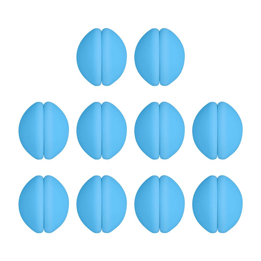 10 Pcs Windproof Magnetic Shower Curtain Weights Silicone Wrapped Magnetic Tablecloth Clips Avoid Blowing Around