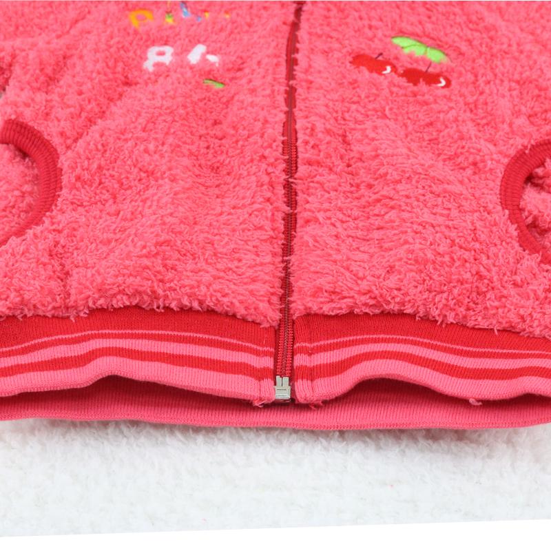 1 do 3 lat dzieci chłopiec i dziewczynka dziecko koralowe polarowe kurtki zimowe bluza z kapturem płaszcze