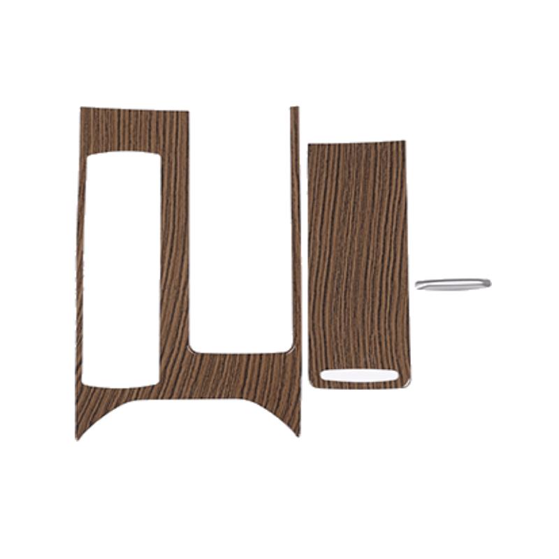 

For Landrover Range Rover Sport RR Sport 2014-2017 ABS Carbon Fiber Car Center Console Panel Cover Trim Sticker Car Accessories Golden Sand Wood