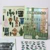 26pcs Cultural Relic Restoration Collection Sticker Book, Bronze Ware Series, Chinese Cultural Relic - Themed Creative DIY Scene