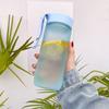 Matte Finish Sports Water Bottle 600ml/20.29oz Water Bottle Durable Plastic Water Bottle  Gym