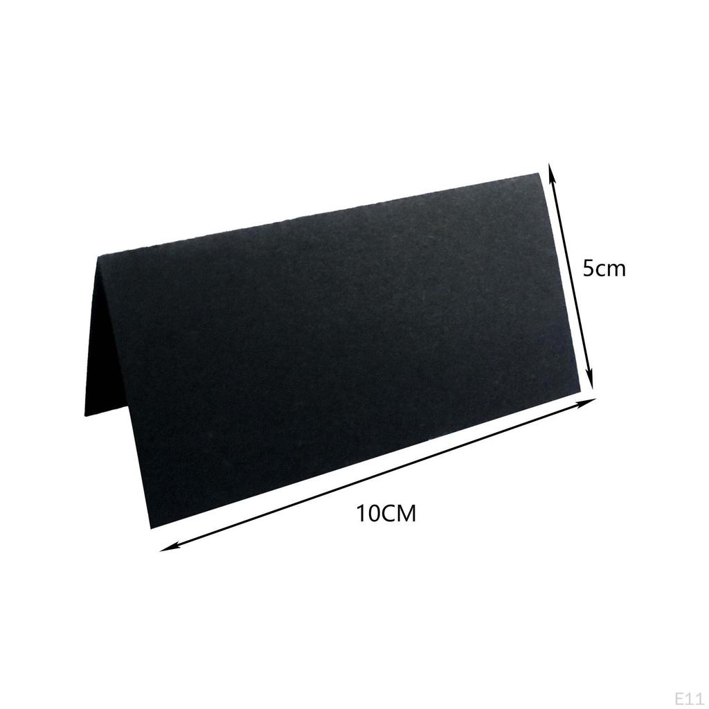 50 Wedding Place Cards Table Number Blank Greeting Elegant Dinner Invitation for Banquet