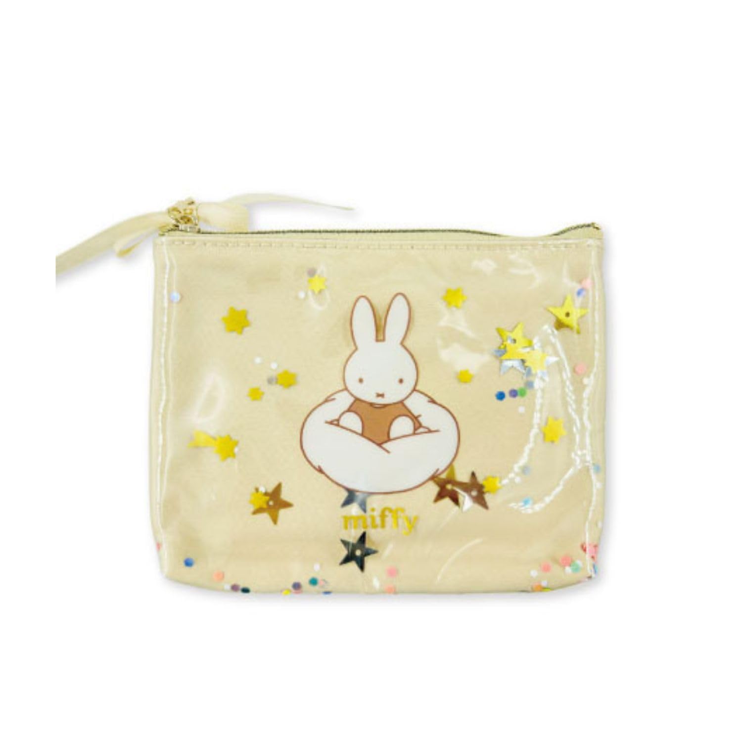 

Marimo Craft Miffy Tissue Dreamy W135 x H100 x D10mm Pouch, Series, Ivory, (DBM-3008) слоновая кость