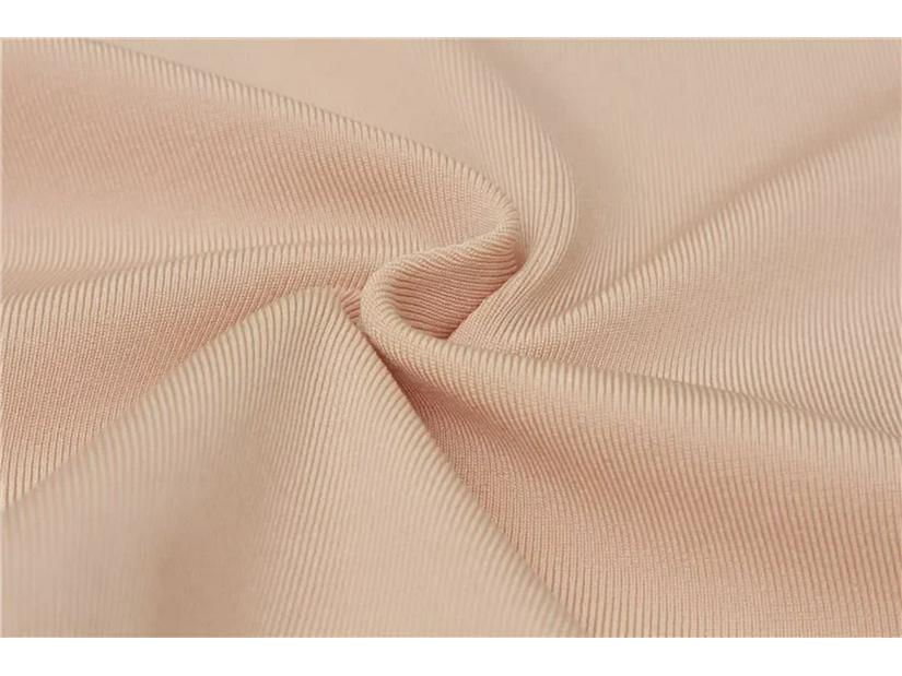 Fashionable High-Waist Elastic Bandage Skirt - Elegant Mid-Length Hip-Hugging Design