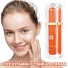 Cinco Vitamina C Creme Iluminador Primer Primer Iluminador Hidratante Creme de Cuidado Pele Natural X3Y2