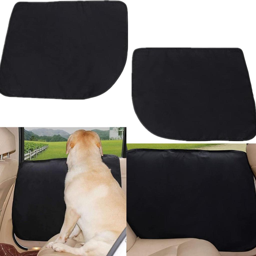 Dog Car Door Protector  Pet Car Door Cover  Scratch Vehicle Door Protector Guard for Car Doors Dogs Claws