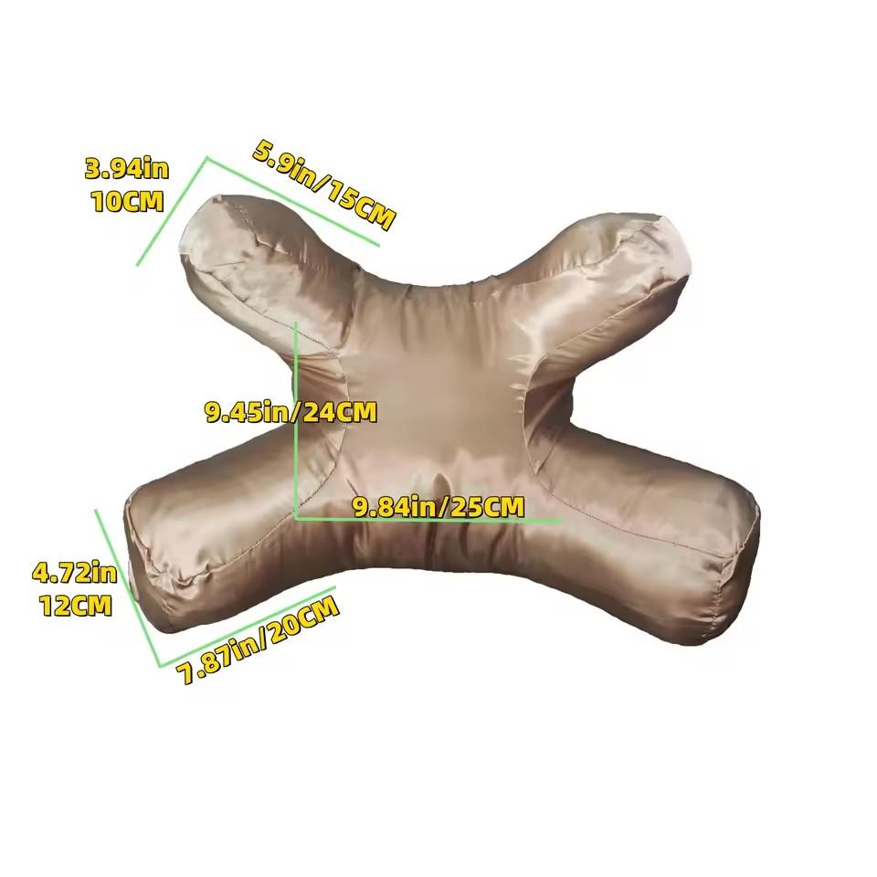 Anti-Falten-Anti-Aging-Kissen Beauty-Kissen Gesichtskissen für Schönheitsschlaf Rückenschlafkissen mit einem kostenlosen Kissenbezug