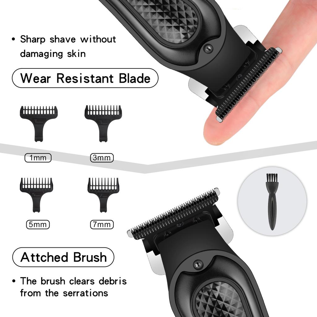 Rechargeable Hair cutting machine Professional Electric Hair Clippers Beard Clipper Rechargeable Men's Shaver Hair Trimmer