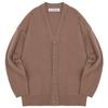 Blond9 Piping Knit Cardigan_Cocoa