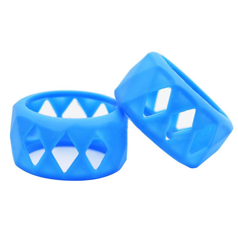 Silicone Case Protection Non-Slip Band Ring For Bulb Glass Tube Tank Accessories