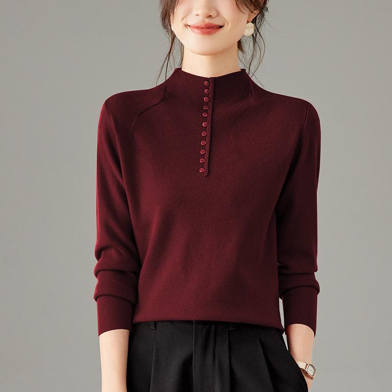 Damen Premium Winter Rollkragenpullover Top - Vielseitige kurze Basisschicht (2025)