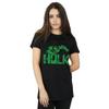Marvel Womens/Ladies Hulk Pixelated Cotton Boyfriend T-Shirt