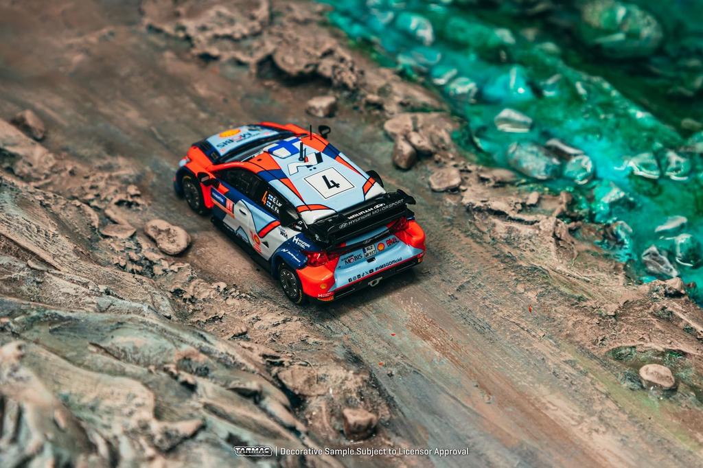 Speedmaster Japan TARMACWORKS Hyundai I20 N Rally1 Hybrid Rally Sweden 2024 Winner Esapekka Ferm Finished Model 1/64 Lappi/Janne T64-089-24RS04