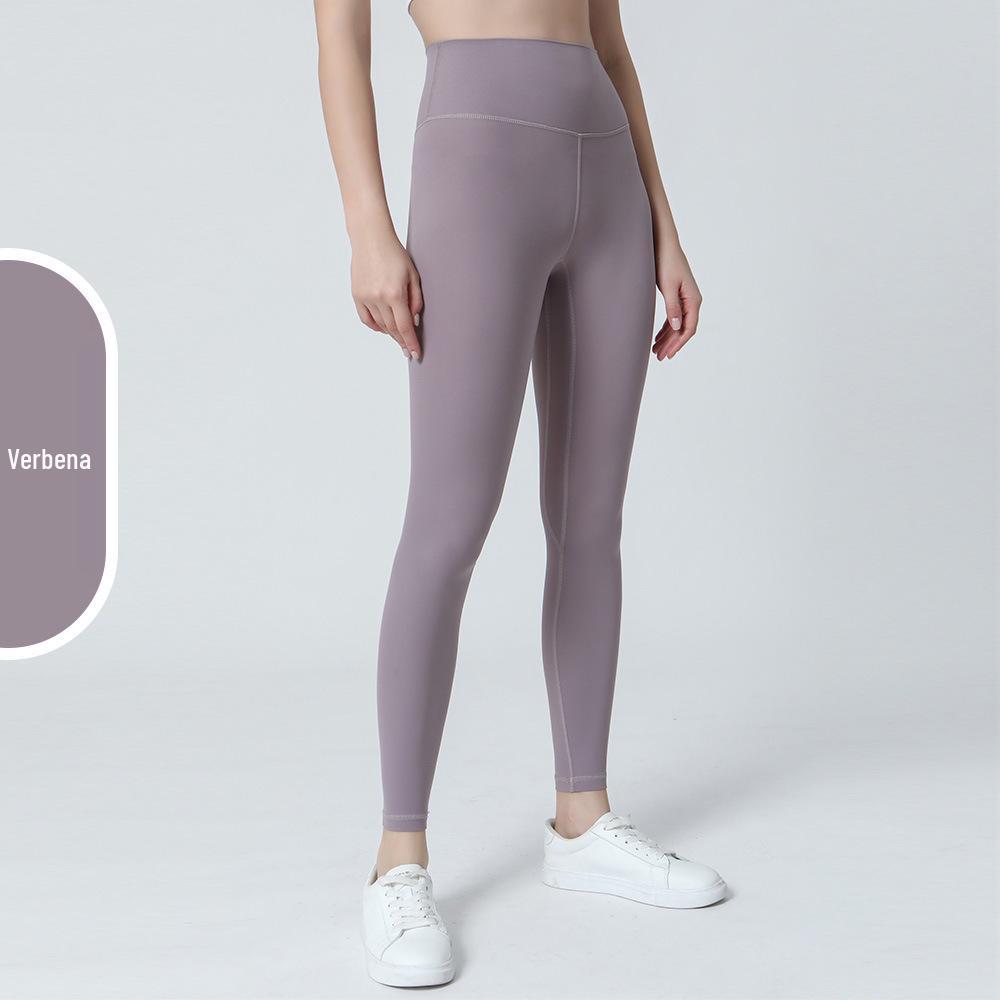 

Новые телесные брюки для йоги с высокой талией - Нейлон, Двусторонние, Подтягивающие бедра, Длиной до щиколотки, Гладкие леггинсы для фитнеса и бега Extra Large