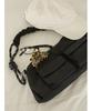 Gathered Shoulder Cord Bag 13WGB264316 BLK F [Emi] Women's