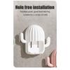 Toothbrush Holders Wall Mounted No Drilling for Bathroom Storage Organizer Bath Home Rack Supplies