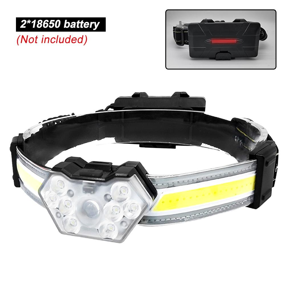 

XPG LED+COB налобный фонарь 10-режимный Type-C зарядный дисплей налобный фонарь водонепроницаемый головной фонарь для шапки для бега и рыбалки встроенный аккумулятор