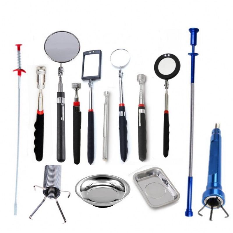 Teleskopowe lustro inspekcyjne LED do podwozia i ścian wewnętrznych samochodu