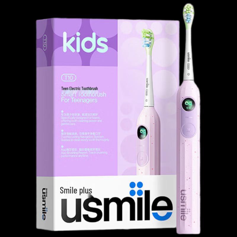 usmile T10 Kids' Sonic Electric Toothbrush for Ages 9+ CN plug (adapter included)