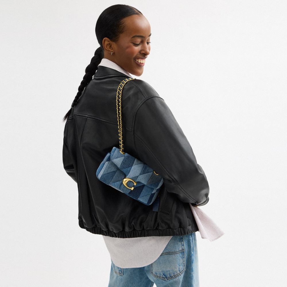Coach Tabby Shoulder Bag 20 With Patchwork Cam93 B4/Ei