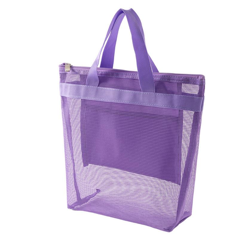Mesh Large Capacity Cosmetic Bags Toiletry Skin Care Product Organizer Travel Washing Bath Accessories Bags Swimming Beach Bag