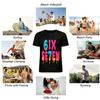 Fun 6IX SE7EN Donut Cone Print Casual Short Sleeve T-Shirt Pure cotton T-shirt