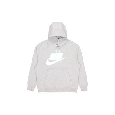 Sweat à capuche en molleton français pour homme Tops Gris BV4541-050