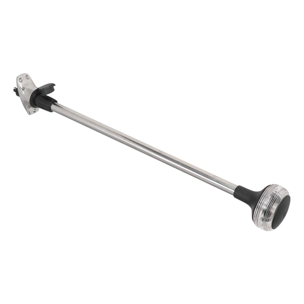24in Telescoping Anchor Light All Round LED Stern Light 2 Pin Pole IP66 Waterproof DC12V 24V 5W