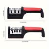 Afilador de Cuchillos Rápido de Cocina de 3/4 Segmentos Doméstico Multifuncional de Mano Piedra de Afilar de 3/4 Propósitos Herramienta para Comer