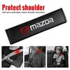 Car Carbon Fiber Seat Belt Cover Shoulder Pad Protection Shoulder Car Accessorie For Mazda 2 3 6 7 Axela CX-5 CX-3 Demio MS MPS