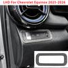 Car Headlight Adjustment Switch Panel Protective Cover Area Interior Part For Chevrolet Equinox 2025-2026 Left-hand Drive
