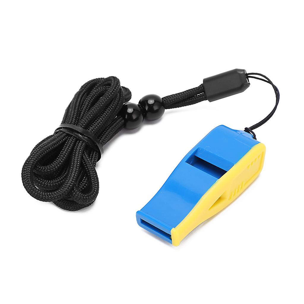 Mortun ABS Harz Basketball Fußball Volleyball Pfeife Professionelle Schiedsrichterpfeife Blau Gelb