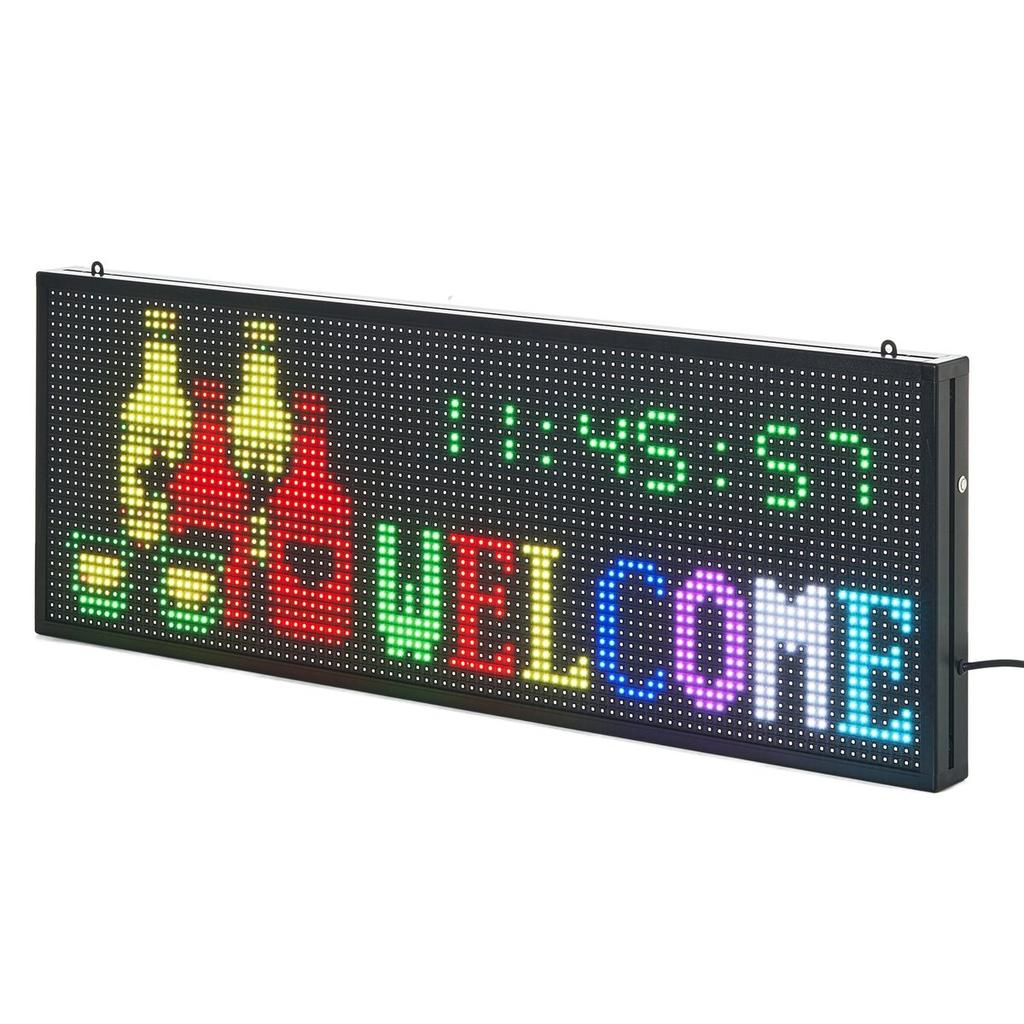40x14in Programmable LED Sign Scrolling Display Board P10 Full-color
