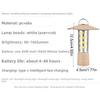 USB Rechargeable Camping Lamp Aluminum Zinc Zinc Alloy Portable Lantern Folding Lamp  Outdoor