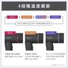 Iris Ohyama MiCOLA Ion Dryer fastest drying manufacturer foldable lightweight 380g compact powerful 3 airflow levels 4 temperature negative ions navy.