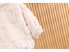 2023 Kids' Velvet Jacquard Long Sleeve Pajama Set - Warm Two-Piece